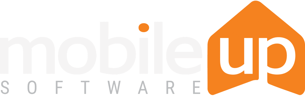 MobileUp Software Logo Reversed)